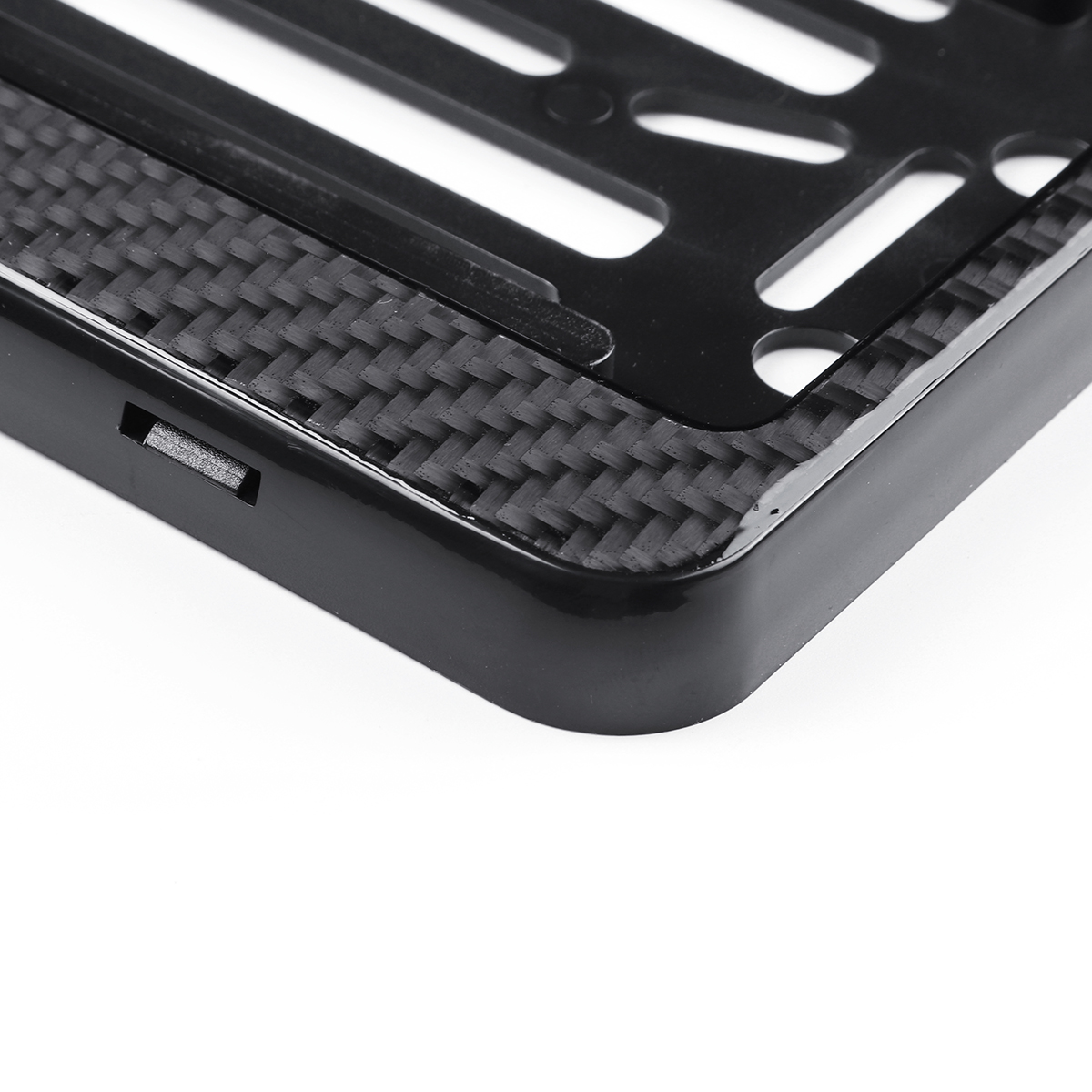 Real-Carbon-Fibre-Euro-License-Number-Plate-Surround-Holder-Frame-German-1783865