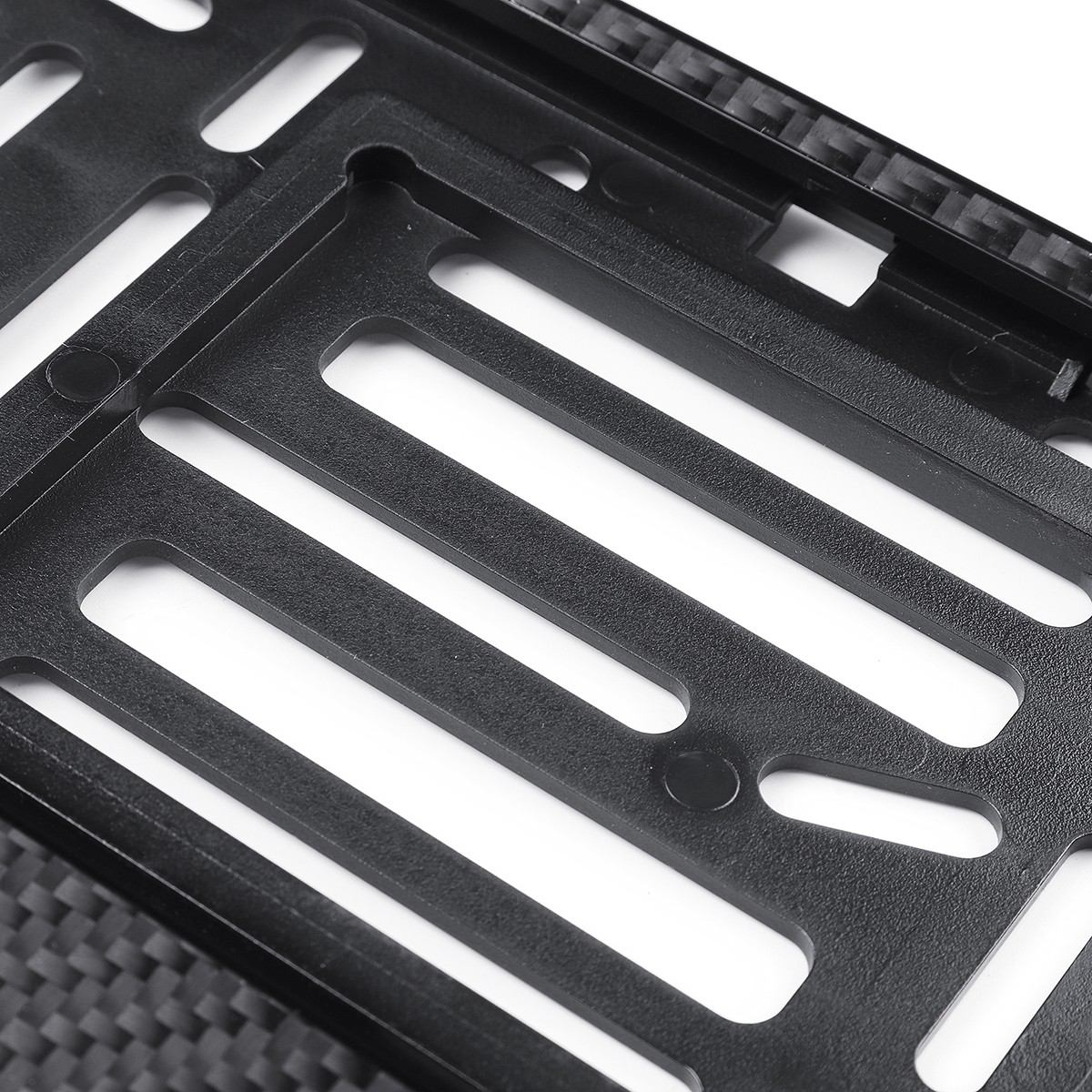 Real-Carbon-Fibre-Euro-License-Number-Plate-Surround-Holder-Frame-German-1783865