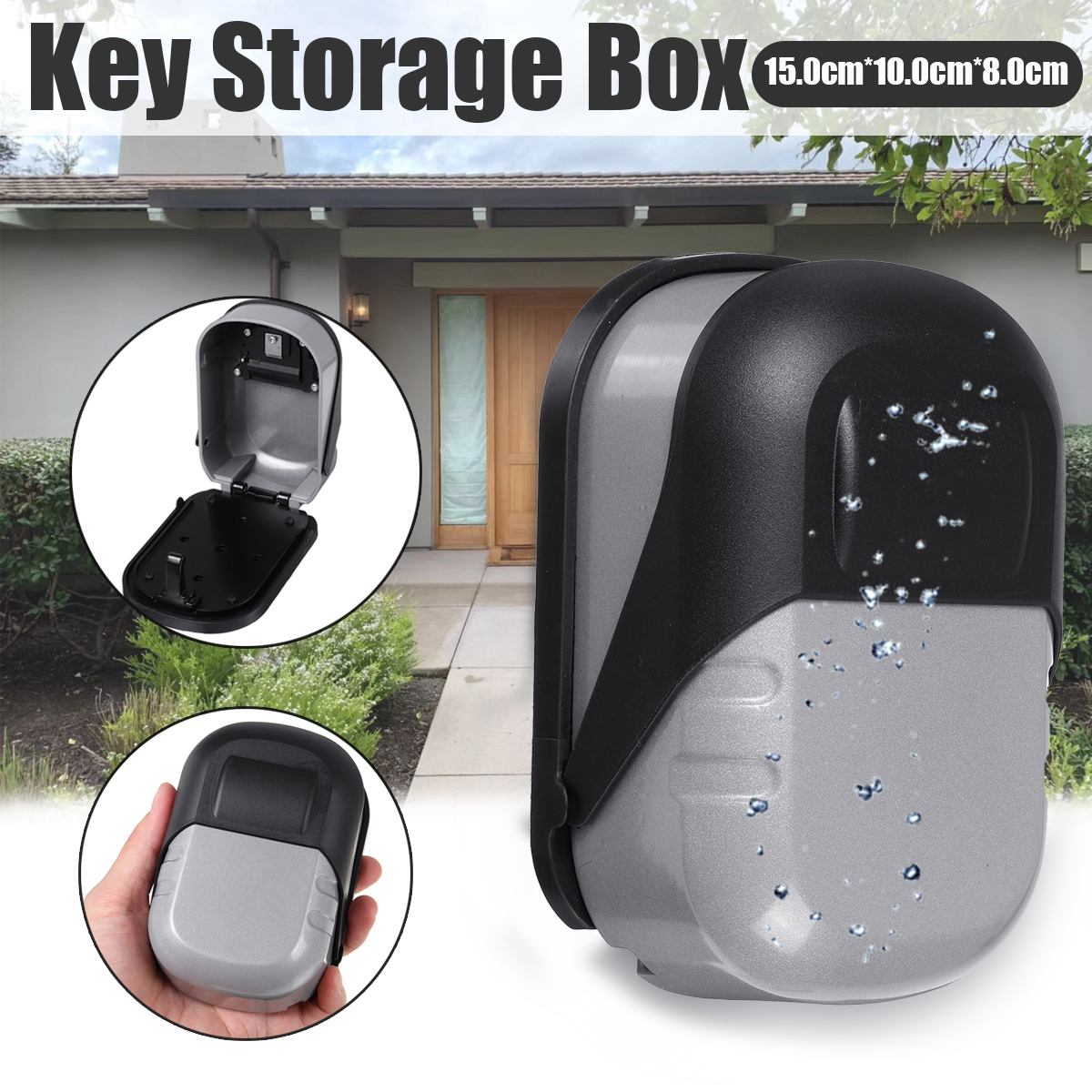 Key-Lock-Box-Wall-Mounted-Aluminum-Alloy-Key-Safe-Box-Weatherproof-Gray--Black-1813701