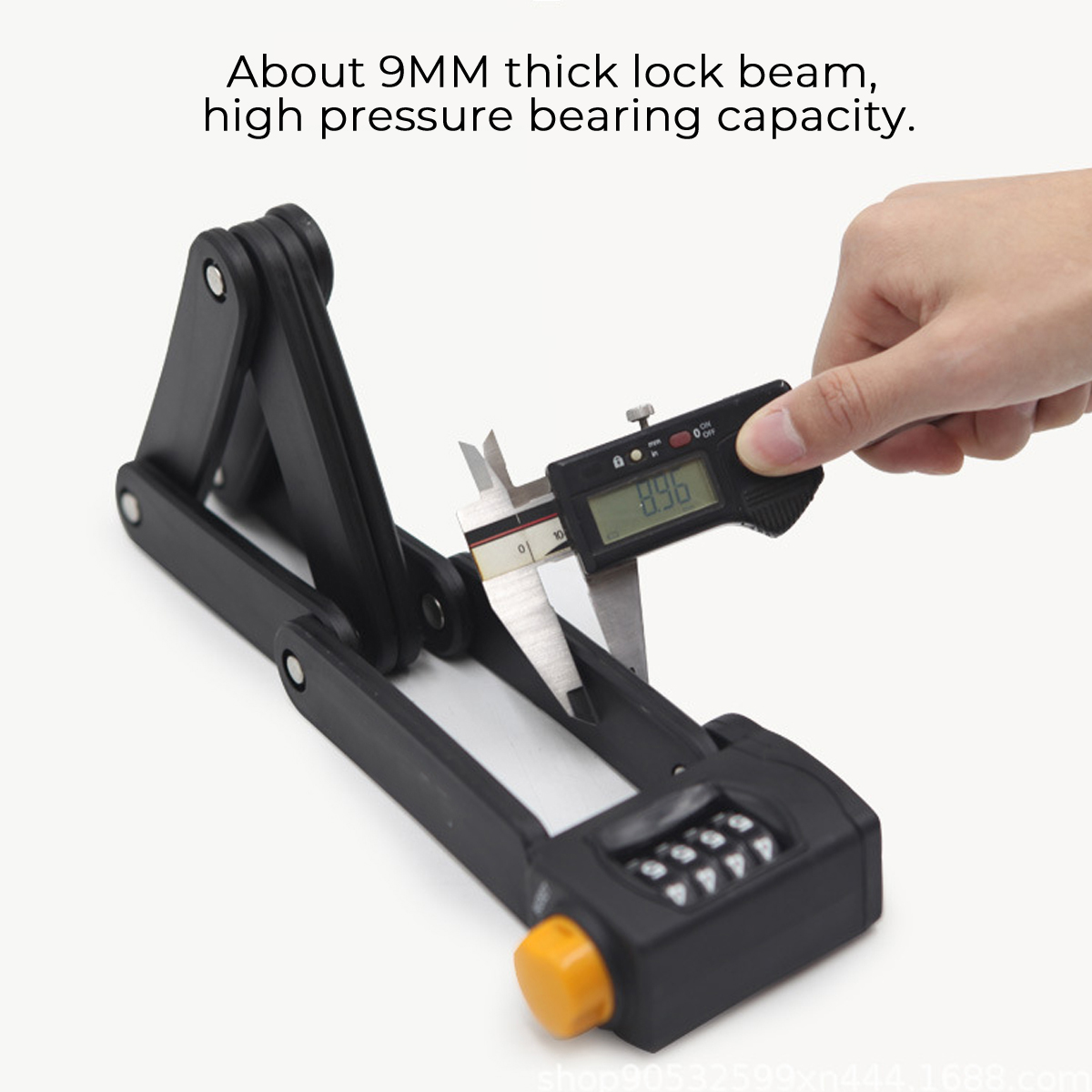 PasswordKey-Folding-Bike-Cable-Lock-Strong-Heavy-Duty-Cycle-Security-Bicycle-1711165