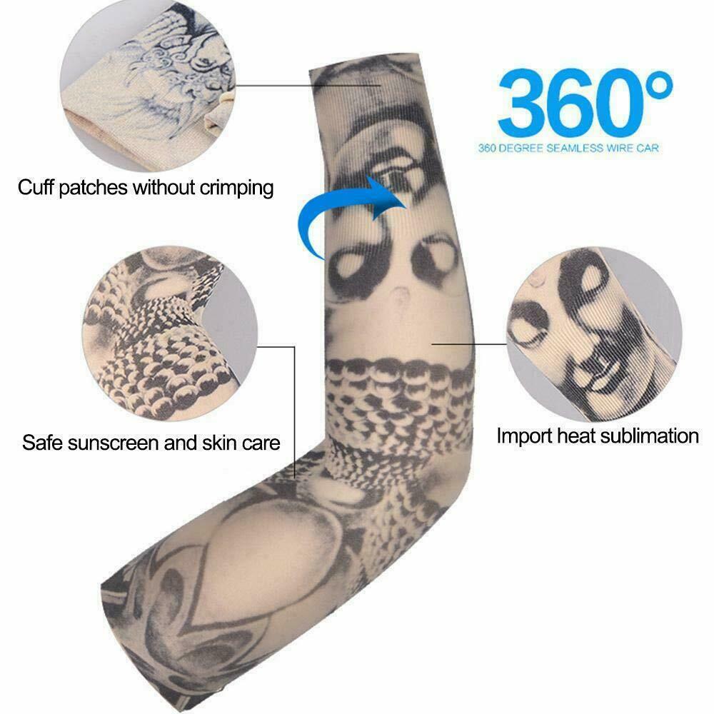 10pcs-Tattoo-Cooling-Arm-Sleeves-Cover-Motorcycle-Riding-Basketball-Golf-Sport-UV-Sun-Protection-1686913