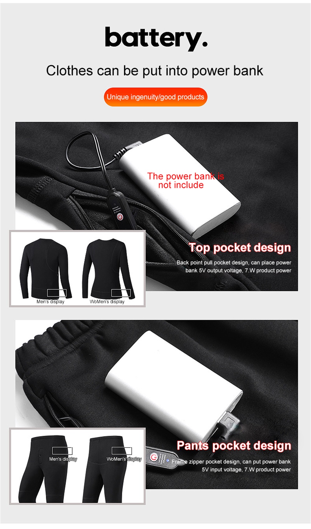 30-50-86-122-Men-Women-Electric-Heated-Underclothes-Set-Shirt--Trouser-Velvet-Lined-Underwear-Winter-1793469