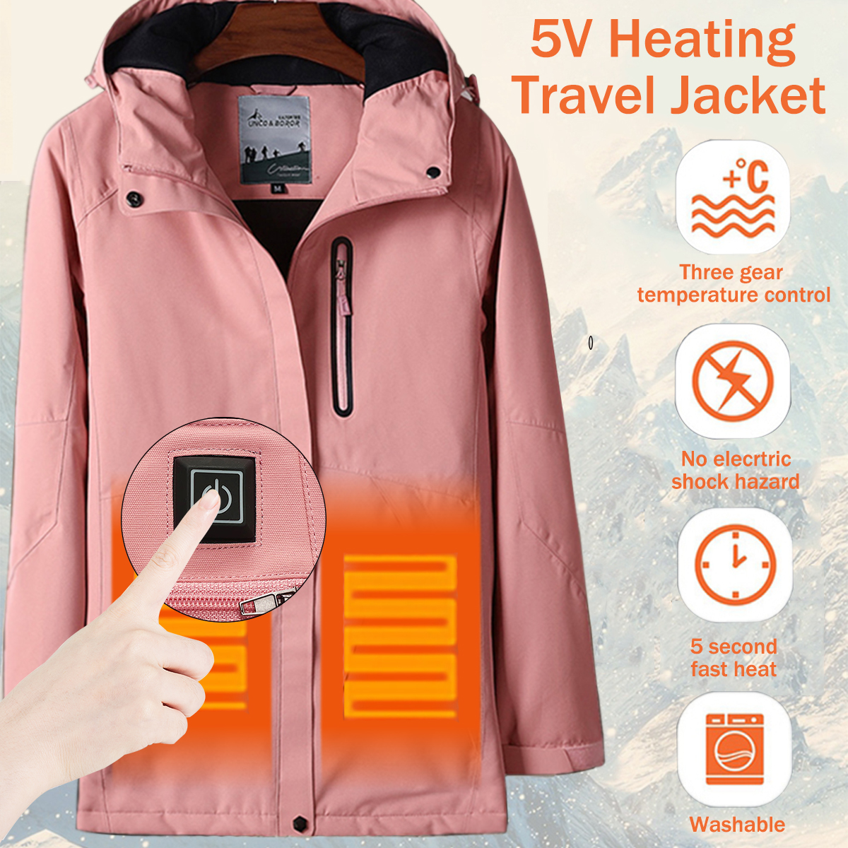 BAESAN-Women-Electronic-USB-Heated-Jacket-BlackRedPinkKhaki-Intelligent-Heating-Hooded-Work-Motorcyc-1756818