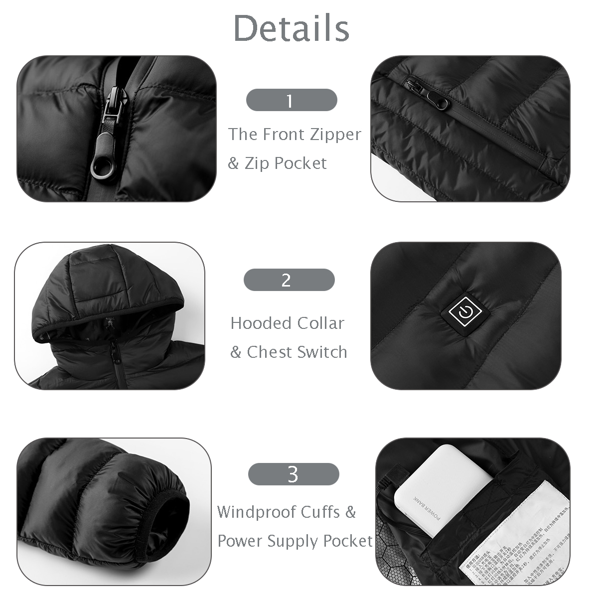 Chilidren-Electric-Heated-Hooded-Coat-Winter-Warm-Jacket-USB-3s-Fast-Heating-1753288