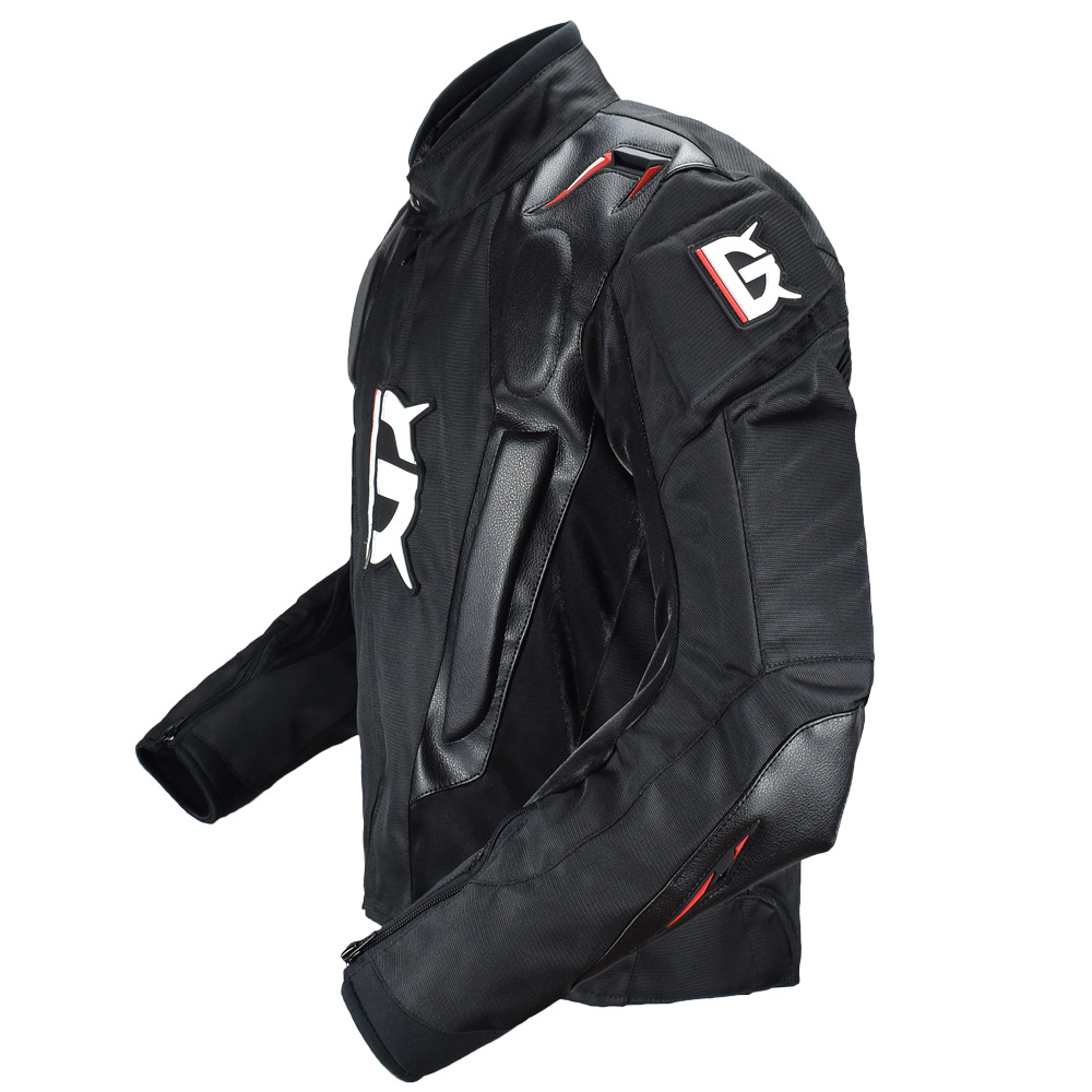 GHOST-RACINGtrade-Motorcycle-Jacket-PU-Leather-Racing-Body-Armor-Moto-Motocross-Off-road-Protection--1584500