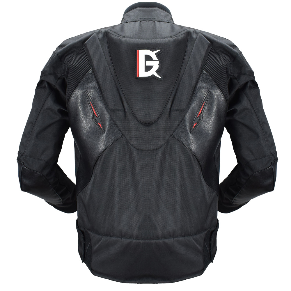 GHOST-RACINGtrade-Motorcycle-Jacket-PU-Leather-Racing-Body-Armor-Moto-Motocross-Off-road-Protection--1584500