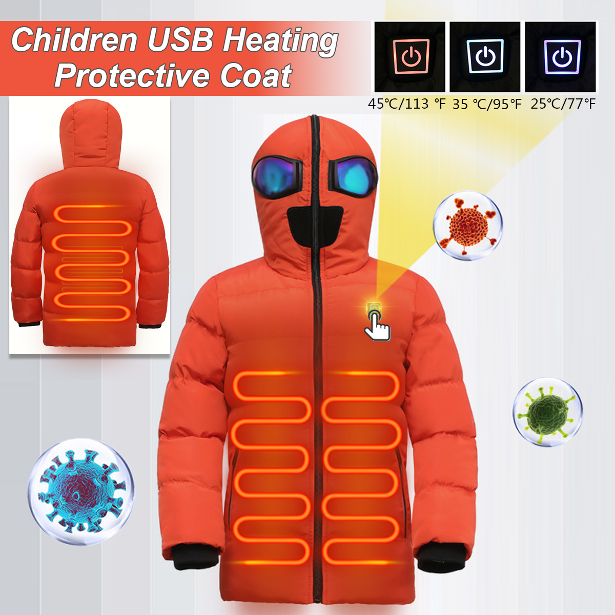 Kids-Electric-Heated-Jacket-USB-Fast-Heating-Hooded-Coat-Skiing-Winter-Warm-Boy-1753285