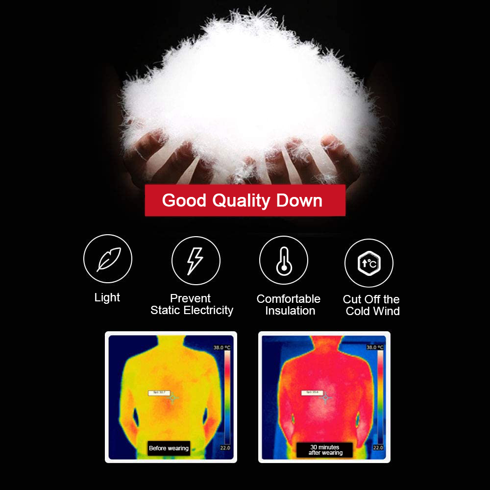 MIDIAN-13-Heating-Pads-Electric-Heated-Vest-90-White-Duck-Down-Men-Women-For-Skiing-Skating-Mountain-1807426