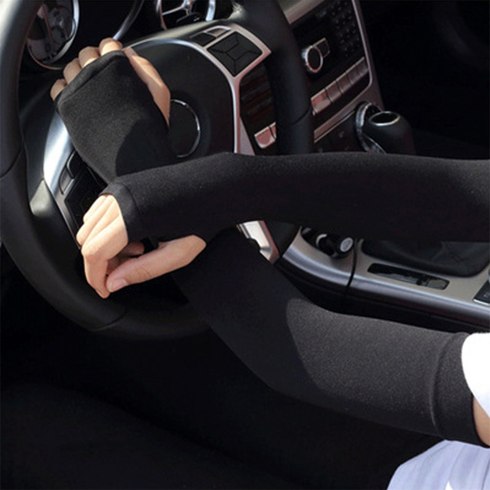 Motorcycle-Ice-Fabric-Cycling-Arm-Warmers-Sleeves-Summer-Sports-UV-Protector-1456553
