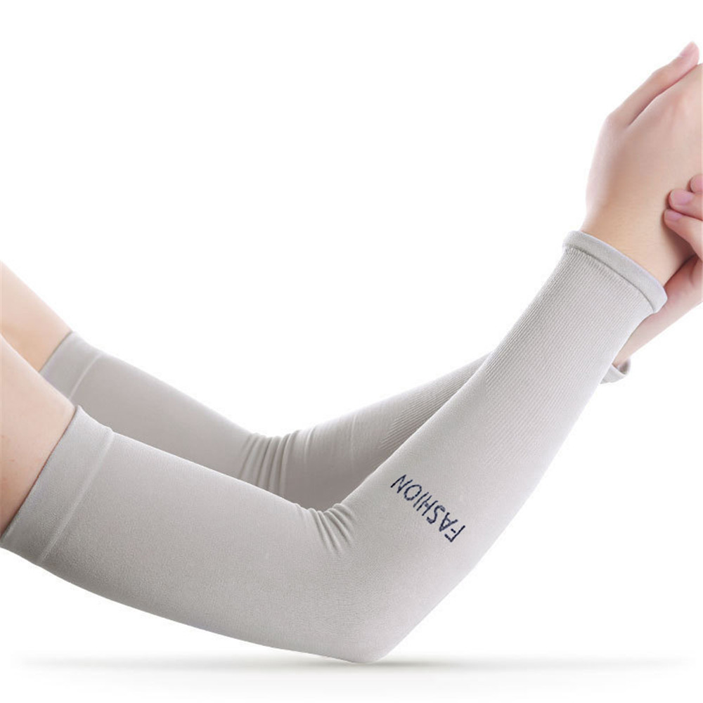 Motorcycle-Ice-Fabric-Cycling-Arm-Warmers-Sleeves-Summer-Sports-UV-Protector-1456553