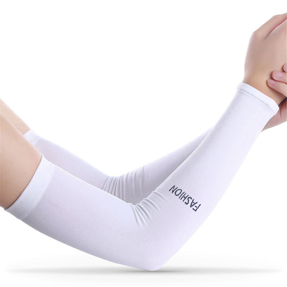 Motorcycle-Ice-Fabric-Cycling-Arm-Warmers-Sleeves-Summer-Sports-UV-Protector-1456553
