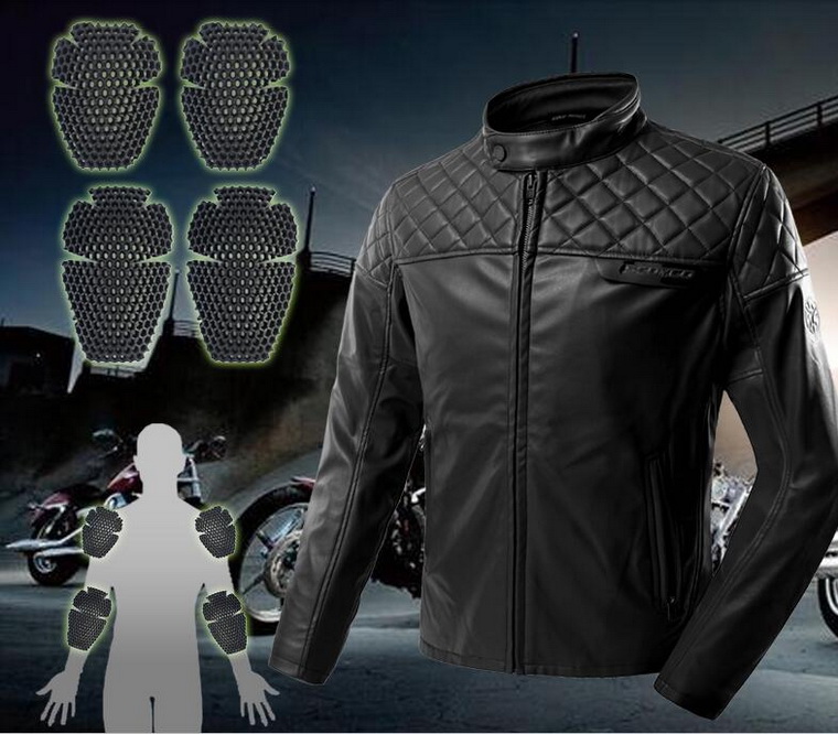 Scoyco-JK52-Motorcycle-Leather-Jacket-Windproof-Motorbike-BlackBrown-Motocross-Racing-Coat-1379576