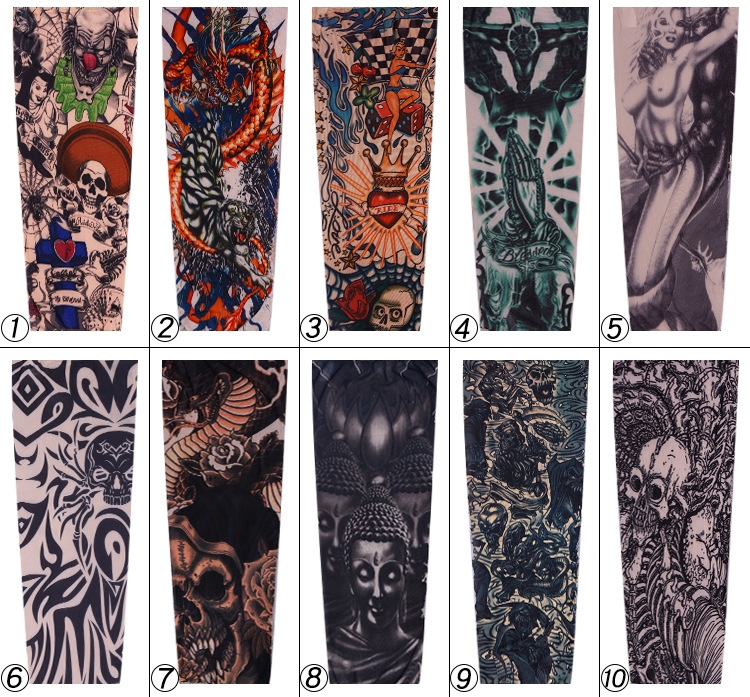 Tattoo-Arm-Leg-Sleeves-Sun-Protection-Cycling-Halloween-Party-990478