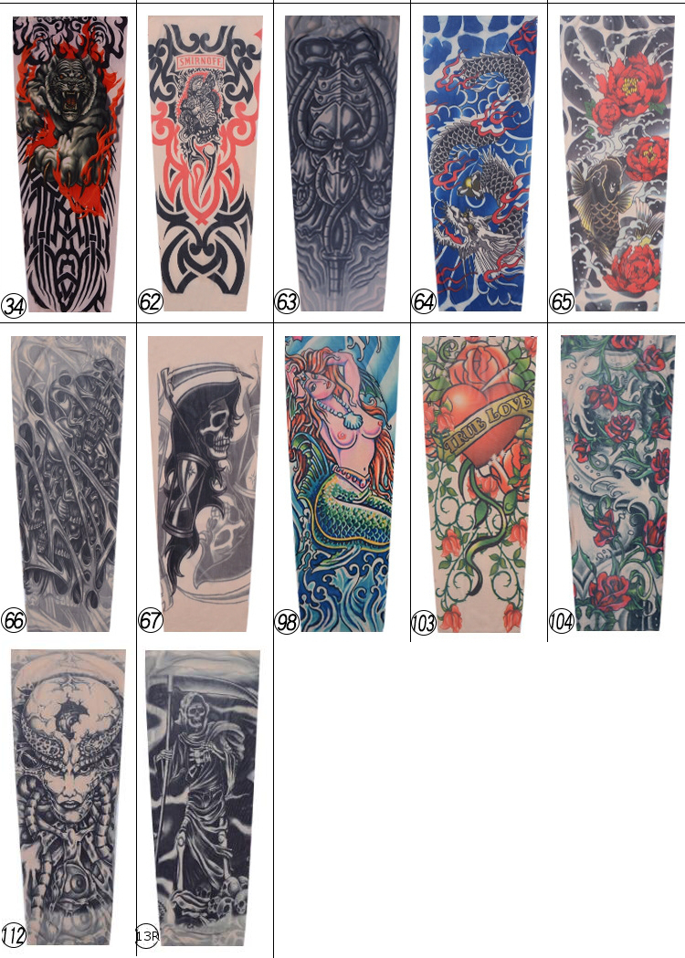Tattoo-Arm-Leg-Sleeves-Sun-Protection-Cycling-Halloween-Party-990478
