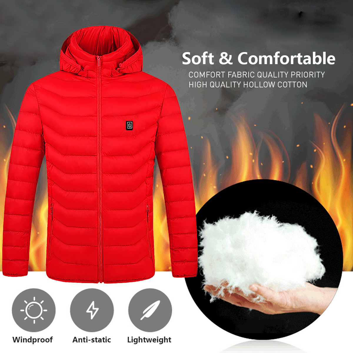 USB-Unisex-Electric-Heated-Warm-Hooded-Jacket-Coat-Infrared-Heating-Long-Sleeve-1753683