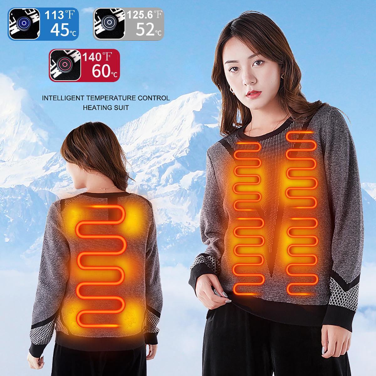 Unisex-USB-Heating-Electric-Heated-Winter-Warm-Vest-Cotton-Coat-Clothing-M-3XL-1752246