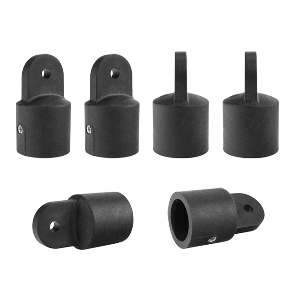 12-PCS-BSET-MATEL-Universal-Boat-Nylon-Fittings-Hardware-Set-Black-Fits-3-Bow-Bimini-Top-Lightweight-1687441