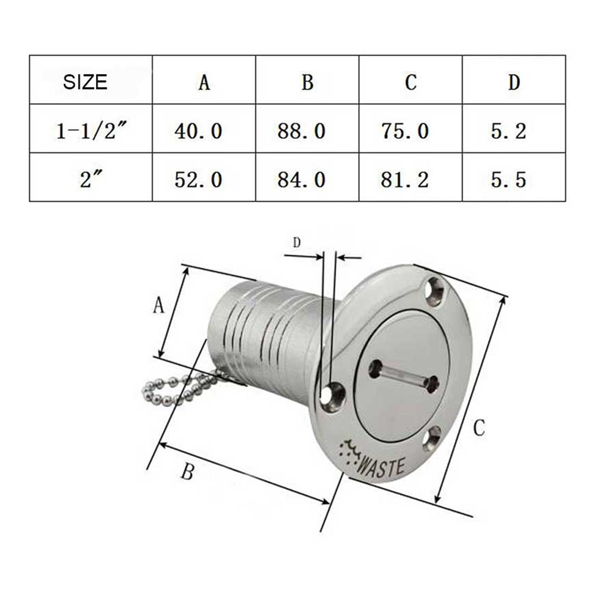 15-Inch--2-Inch-Deck-Filler-Water-Fuel-Diesel-Waste-Gas-Key-Cap-Fuel-Water-Was-Cover-316-Stainless-S-1737327