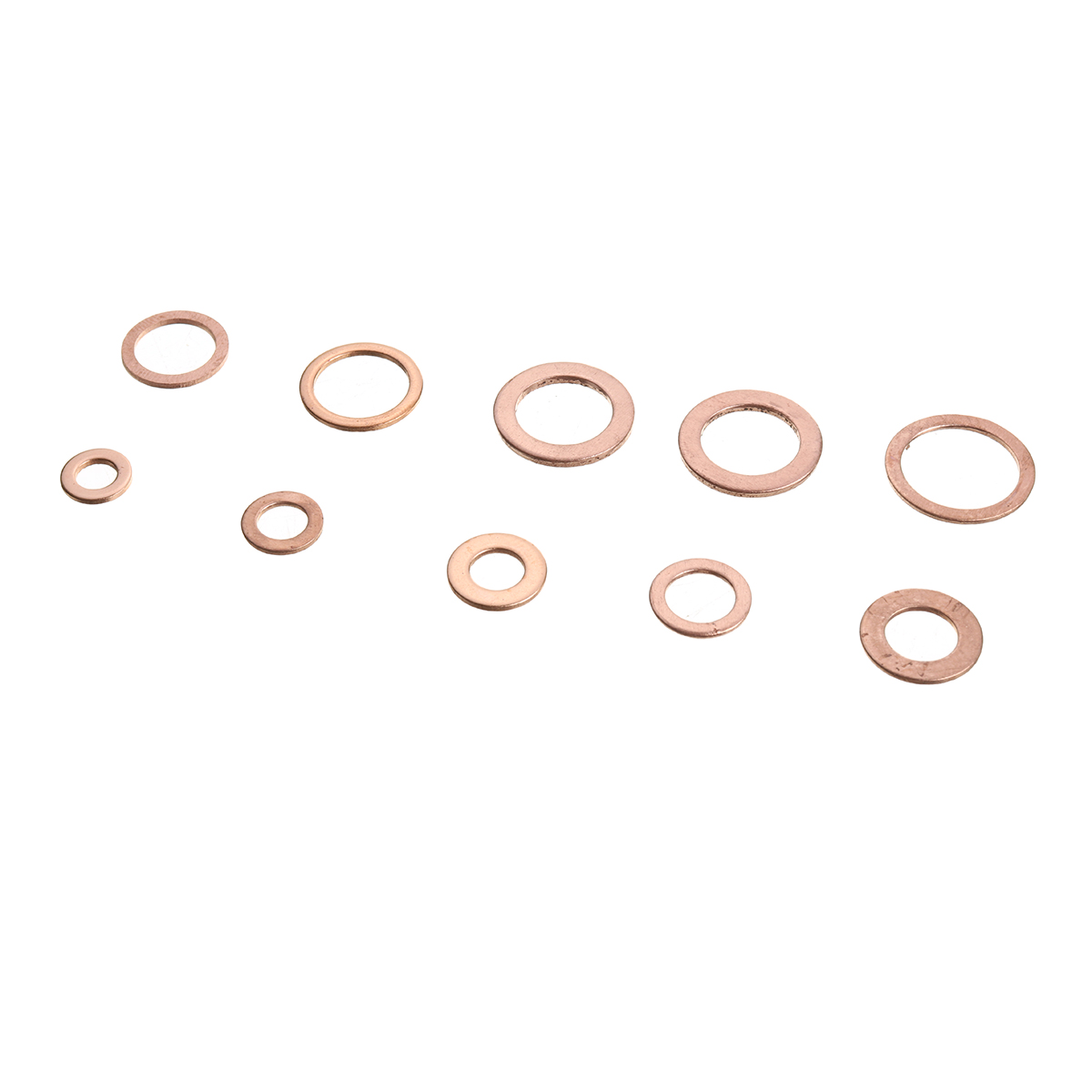 200pcs--M5-M14-Copper-Washer-Gasket-Set-Flat-Ring-Seal-Assortment-Kit-With-Box-1750226