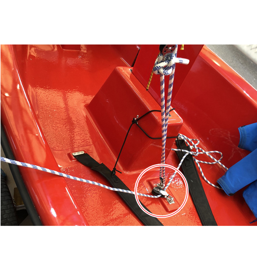 BSET-MATEL-1500Lbs-Load-Capacity-Sheave-Block-Universal-Head-Single-Pulley-Swivel-Sailboat-Plain-Bea-1685951
