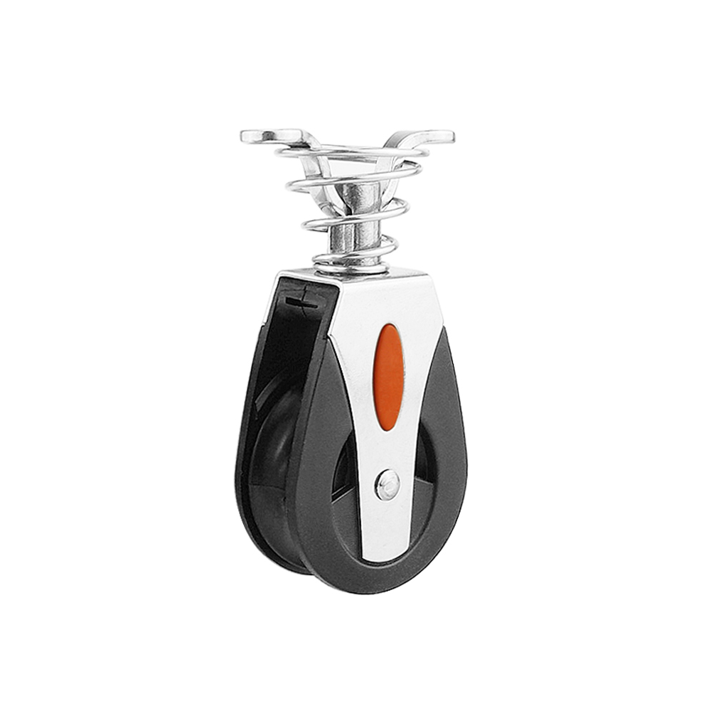 BSET-MATEL-1500Lbs-Load-Sheave-Block-Universal-Head-Single-Pulley-Swivel-Sailboat-Plain-Bearing-Rope-1685949