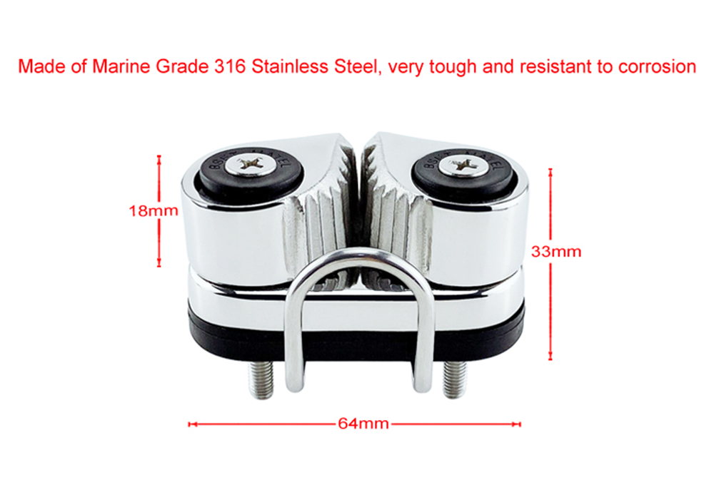 BSET-MATEL-316-Stainless-Steel-2-Row-Matic-Ball-Bearing-Cam-Cleat-with-leading-Ring-Pilates-Equipmen-1725149