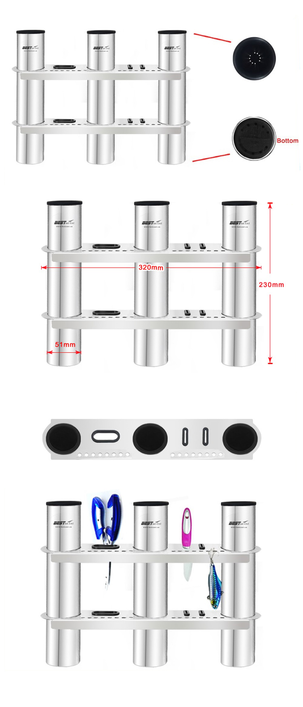 BSET-MATEL-B3-Tubes-Link-Stainless-Steel-316-Fishing-Boat-Rod-Holder-Fishing-Rod-Rack-Socket-For-Mar-1820219
