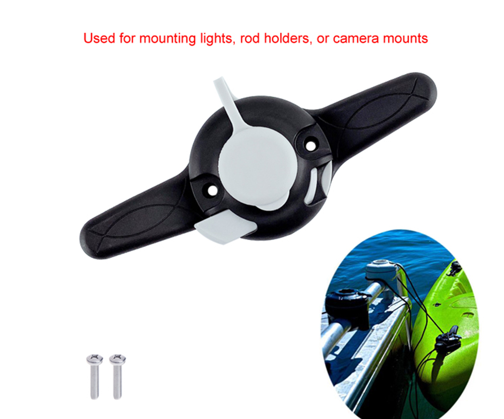 BSET-MATEL-Canoe-Kayak-Tie-Up-Cleat-Rowing-Boats-Sea-Fishing-Rod-Pole-Holder-Mount-Base-Rack-Support-1806269