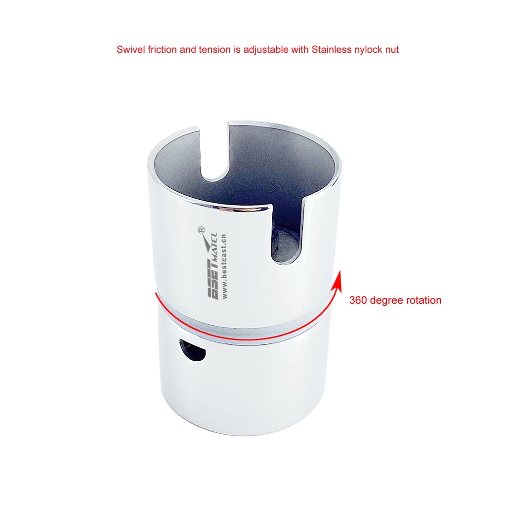 BSET-MATEL-Marine-Grade-316-Stainless-Steel-Drop-In-Swivel-Gunnel-Rod-Holder-Insert-Rod-Holder-Adapt-1819774