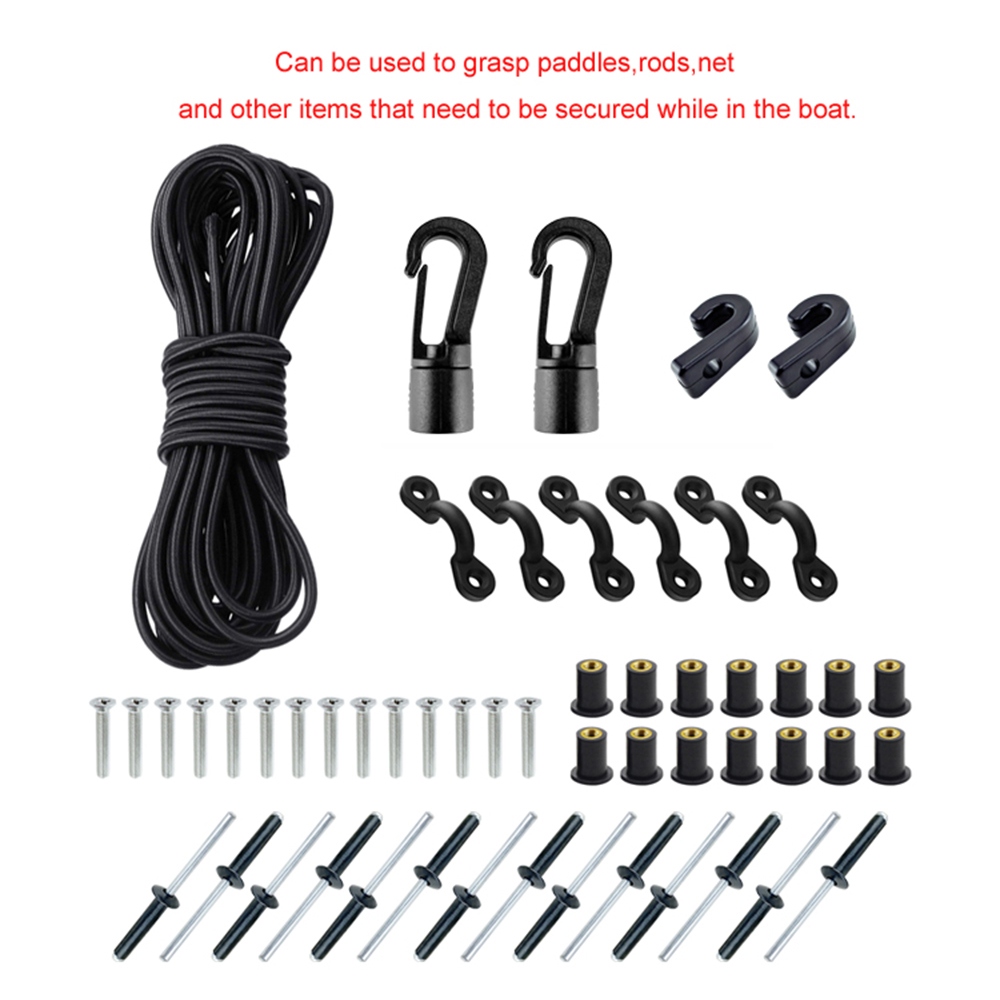 BSET-MATEL-Marine-Products-Expanded-Deck-Rigging-Kit-Accessory-Elastic-Rope-Bungee-Nylon-C-and-Buckl-1725128