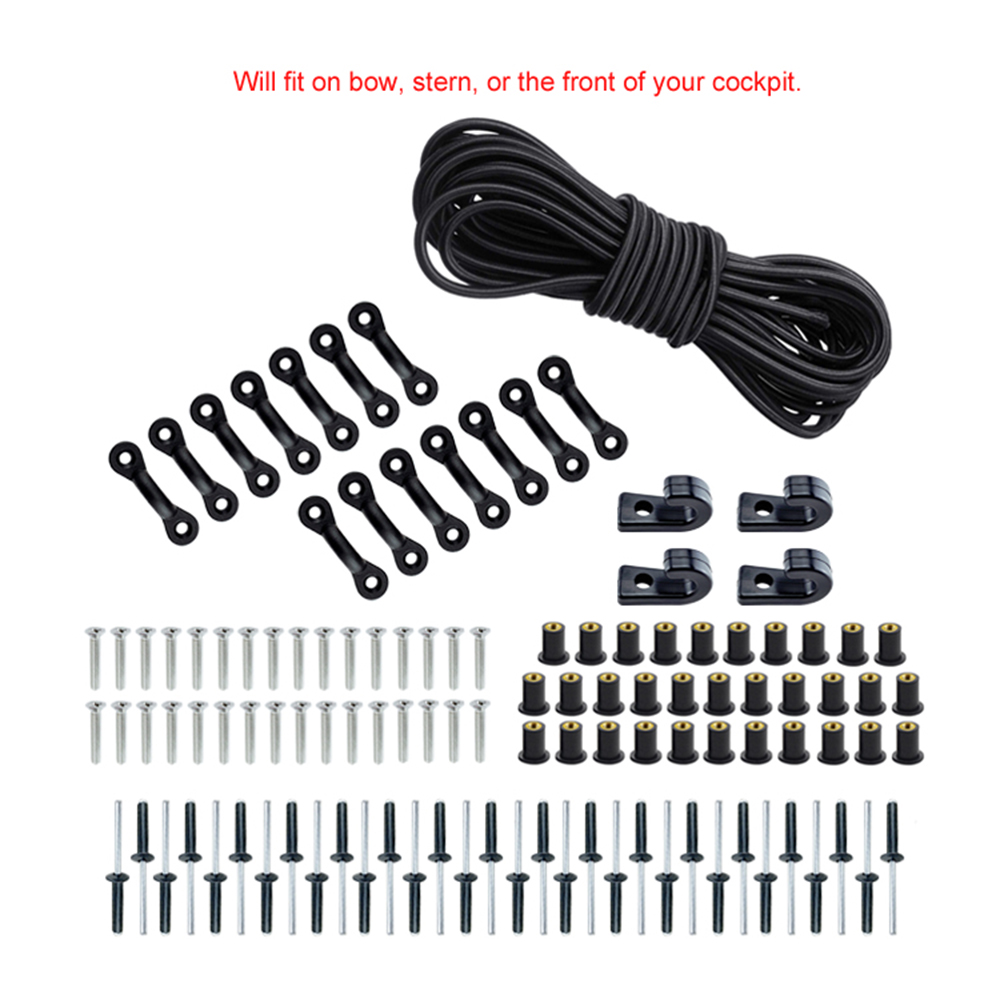 BSET-MATEL-Marine-Products-Expanded-Deck-Rigging-Kit-Accessory-Elastic-Rope-Bungee-Nylon-C-and-J-Buc-1725135
