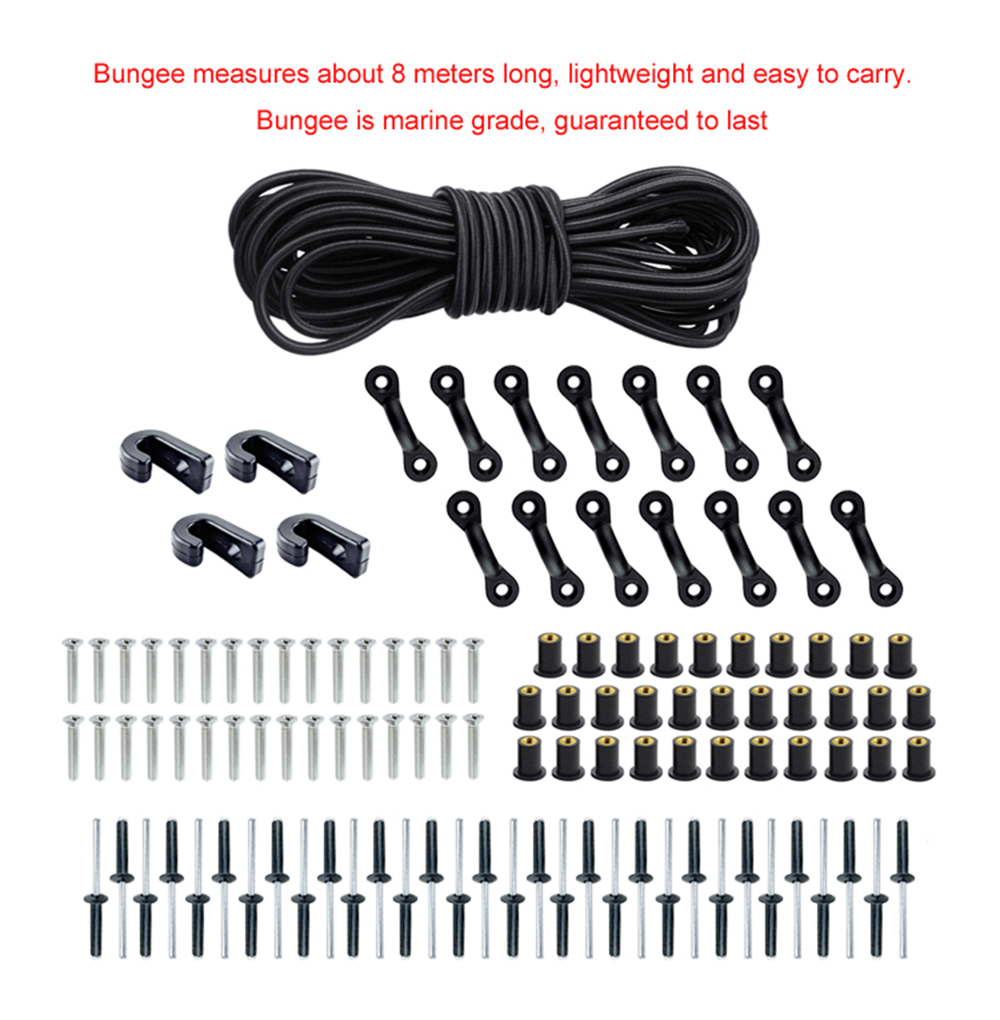 BSET-MATEL-Marine-Products-Expanded-Deck-Rigging-Kit-Accessory-Elastic-Rope-Bungee-Nylon-C-and-J-Buc-1725135