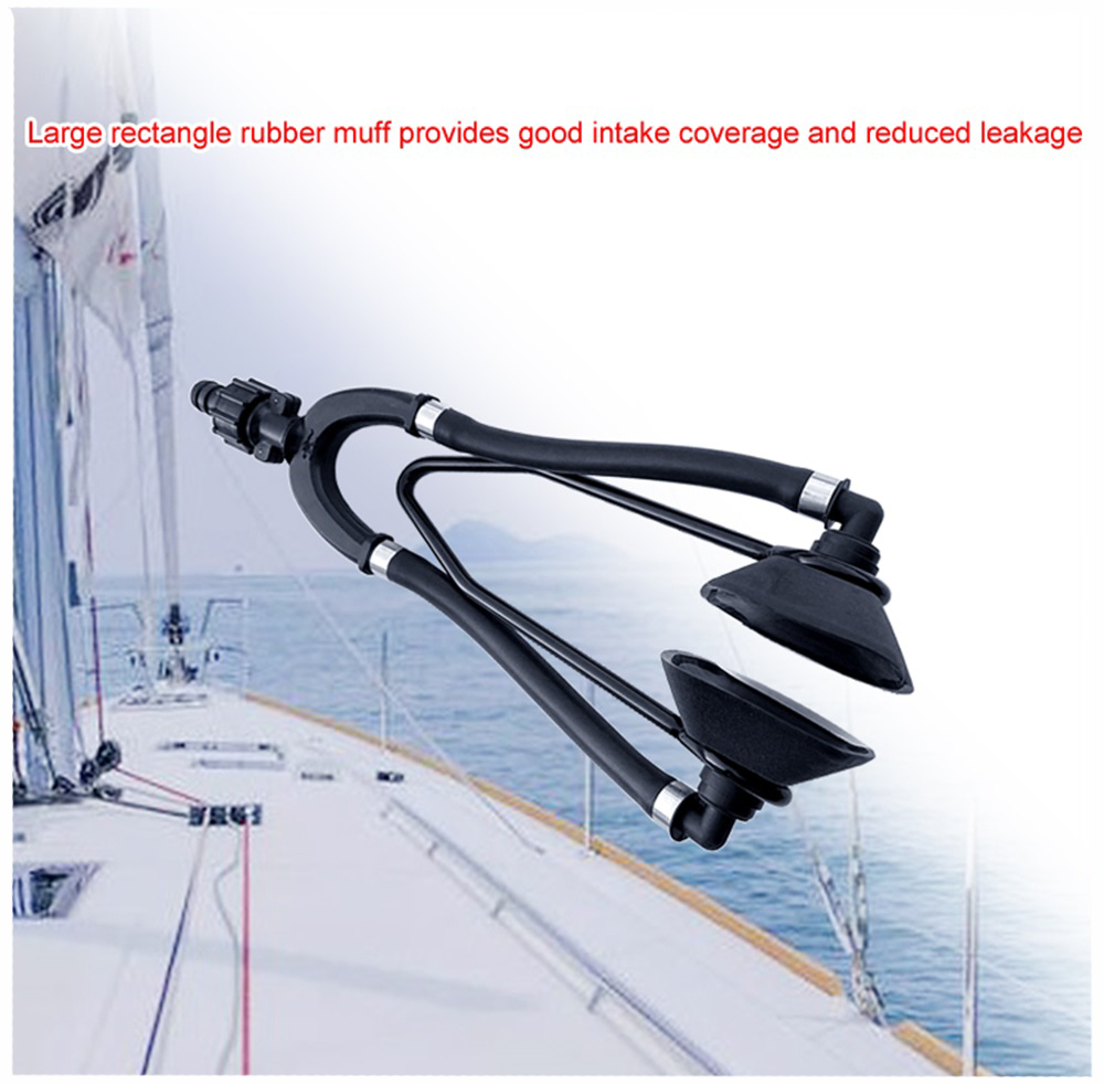 BSET-MATEL-Rectangular-Outboard-Dual-Feed-Marine-Boat-Yacht-Motor-Flusher-Engine-Ear-Muffs-Cup-Garde-1824384