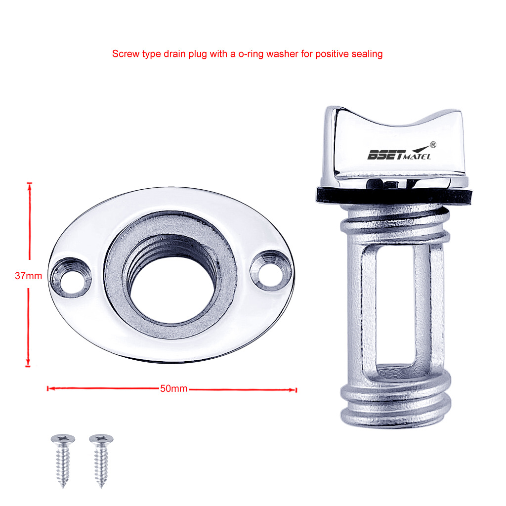 BSET-METAL-25mm-1-Stainless-Steel-316-Boat-Garboard-Transom-Hull-Drain-Plug-Socket-Bung-Hole-Drainag-1807971