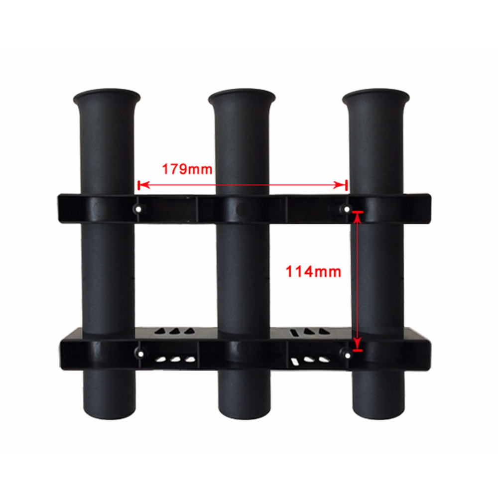 BSET-METAL-48MM-Marine-Boat-Yacht-Kayak-Fishing-Vertical-3-Link-Rod-Holder-Organiser-Pole-Tube-Mount-1807735