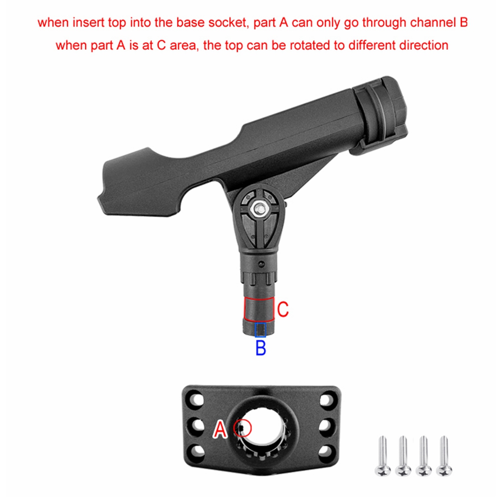 BSET-METAL-ABS-Adjustable-Boat-Fishing-Rod-Rack-Holder-Device-Pole-Kayak-Support-Fixer-Fix-Pole-Rota-1810375