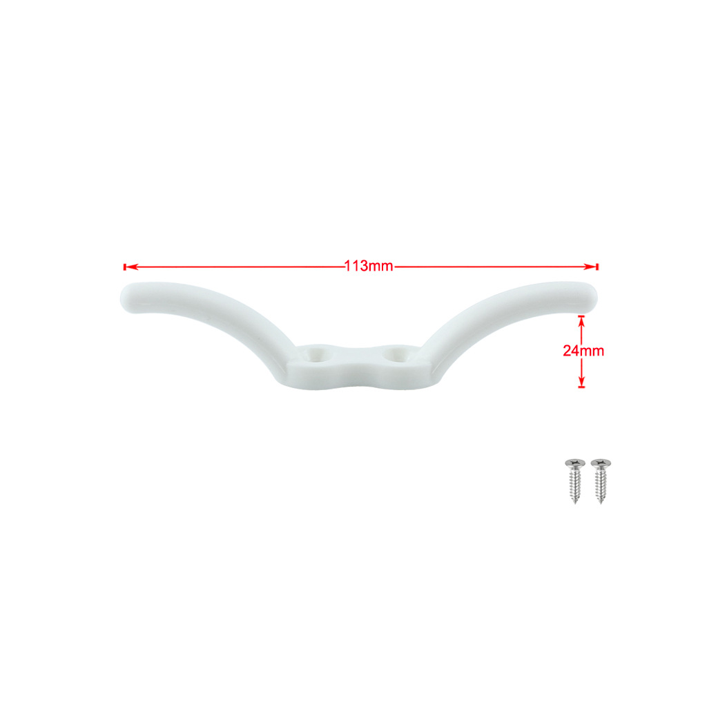 BSET-METAL-Nylon-Flagpole-Cleat-Hook-Flag-Rope-Cleat-Sailboat-Sailing-Mast-Halyard-Boat-Marine-Yacht-1804156