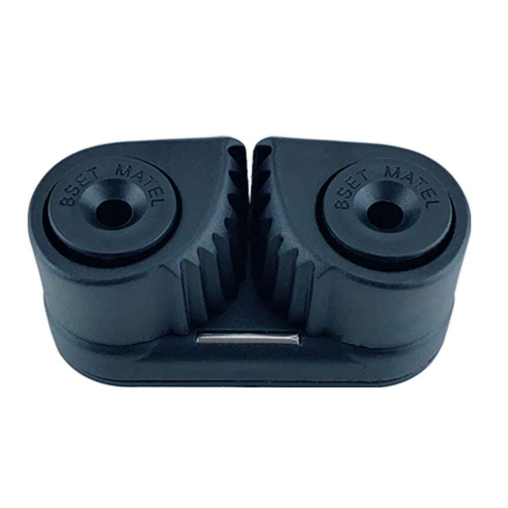Black-Composite-2-Row-Matic-Ball-Bearing-Cam-Cleat-Marine-Boat-Fast-Entry-Rope-Cam-Cleat-Wire-Fairle-1692327