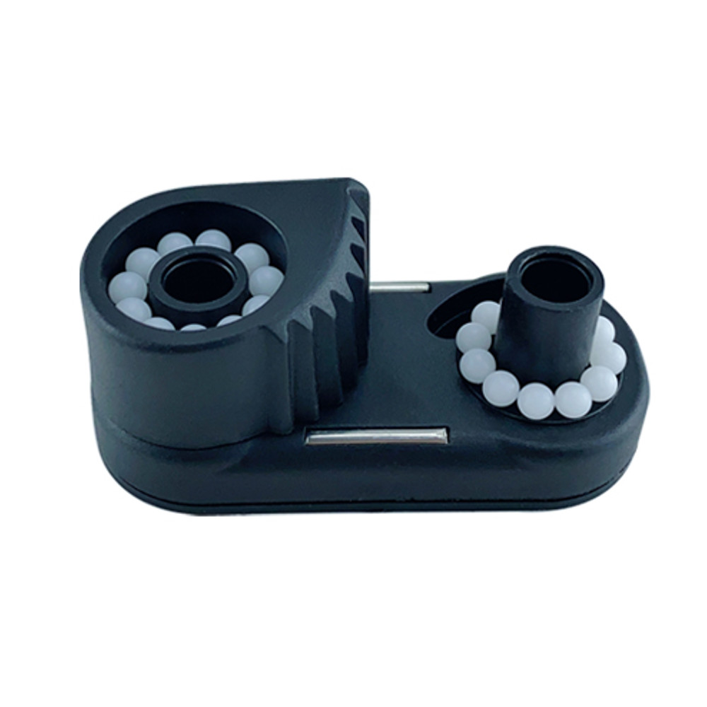 Black-Composite-2-Row-Matic-Ball-Bearing-Cam-Cleat-Marine-Boat-Fast-Entry-Rope-Cam-Cleat-Wire-Fairle-1692327