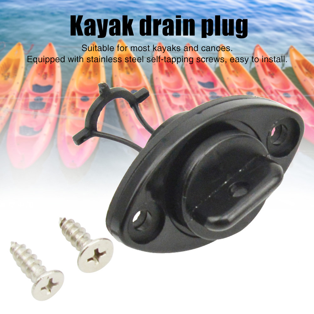 Canoe-Accessories-Professional-Universal-Scupper-Waterproof-Bungs-Stopper-With-Screws-Hole-Kayak-Dra-1702775