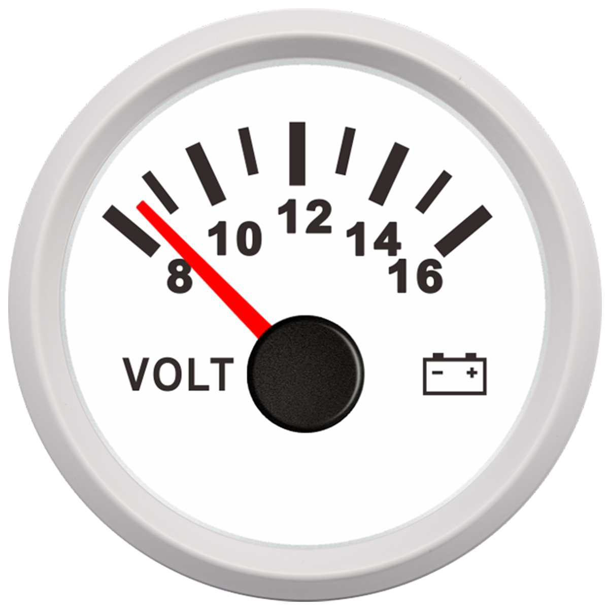 Volt-Meter-Gauge-8-16-Volts-Caravan-Boat-Marine-Voltmeter-1347932