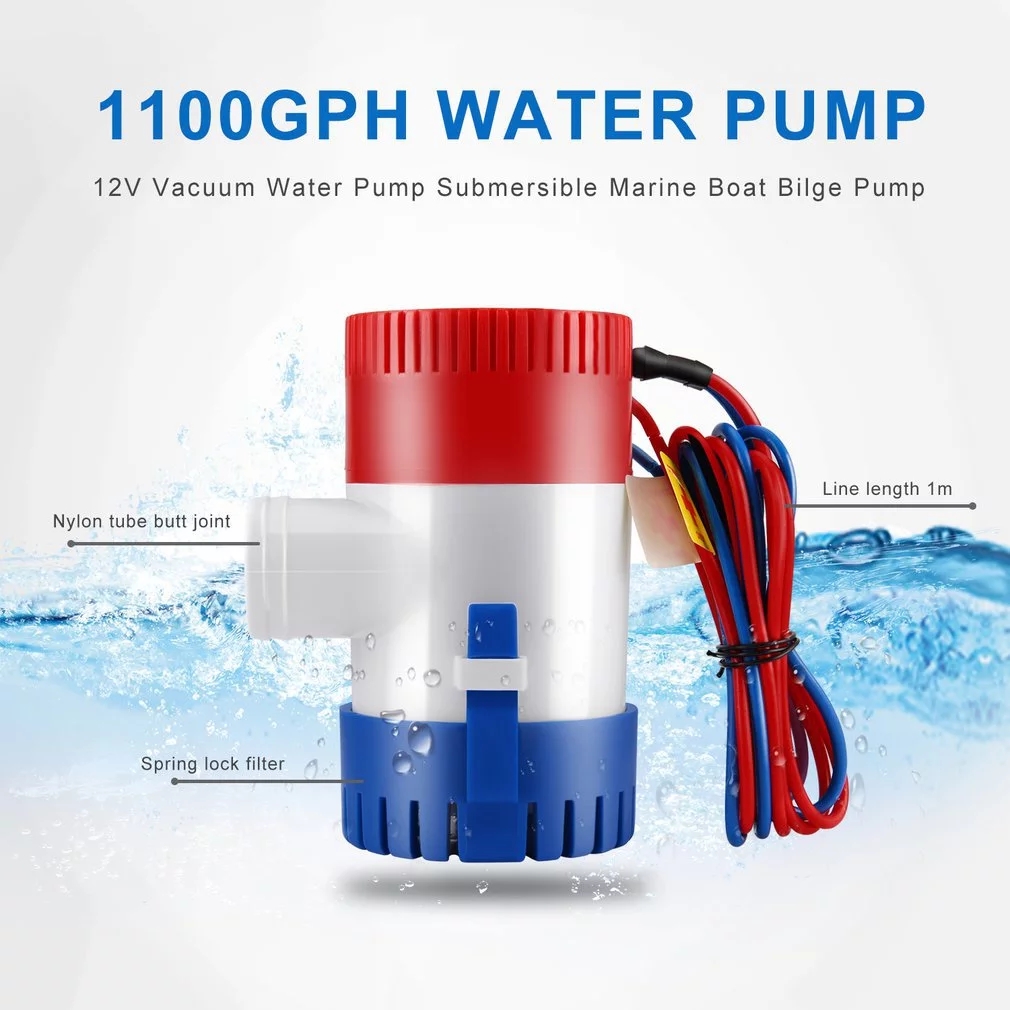 12V24V-1100GPH-Bilge-Pump-Electric-Water-Pump-Vacuum-Submersible-Marine-Boat-Seaplane-Motor-Homes-Ho-1824438