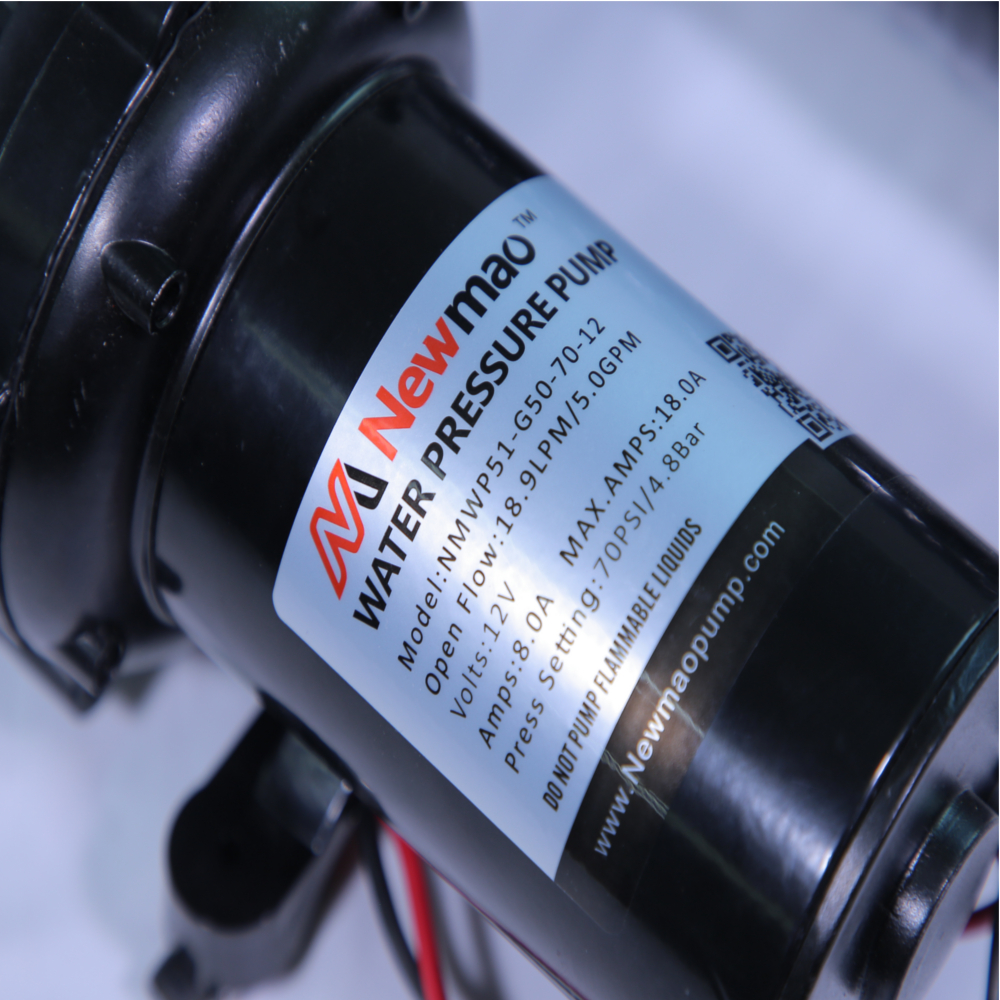 70-PSI-On-Board-Washdown-Deck-Pressure-Boost-Water-Clean-Pump-5-GPM-189LPM-Kit-RV-Boat-Marine-Agricu-1723907