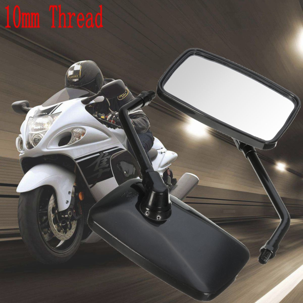 10mm-Thread-Black-Rectangle-Rear-View-Side-Mirrors-For-Motorcycle-Scooter-ATV-1158272