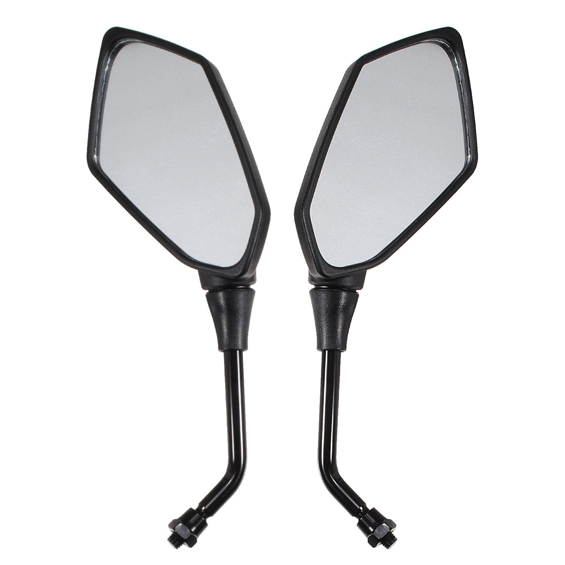 10mm-Universal-Diamond-Motorcycle-Black-Rear-View-Mirror-30307