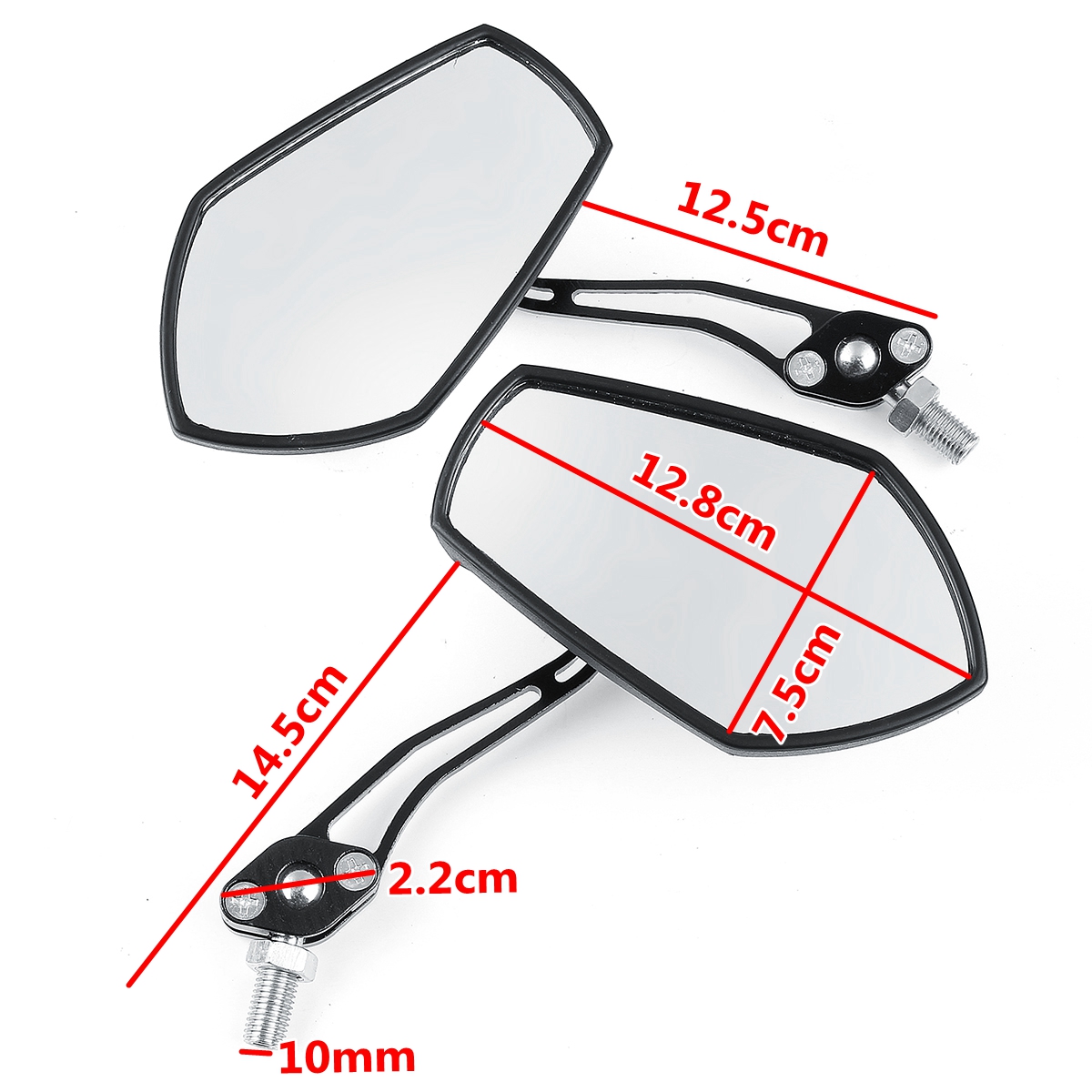 10mm-Universal-Motorcycle-Aluminum-Rod-Rearview-Side-Mirrors-Sportbike-For-Honda-1667832