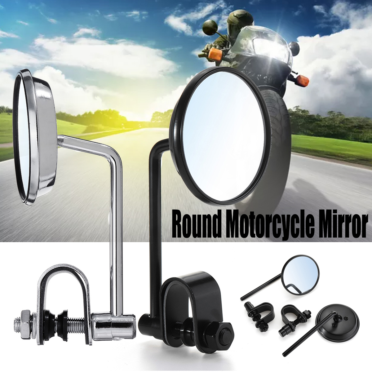2225MM-Universal-Motorcycle-Scooter-Handlebar-Back-Rear-View-Side-Mirrors-1393752