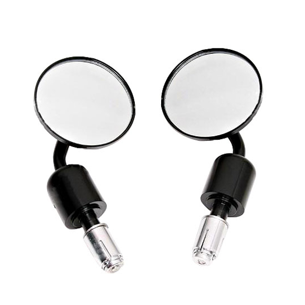 78-Inch-22mm-Handlebar-End-Motorcycle-Review-Mirrors-Black-For-Honda-25910