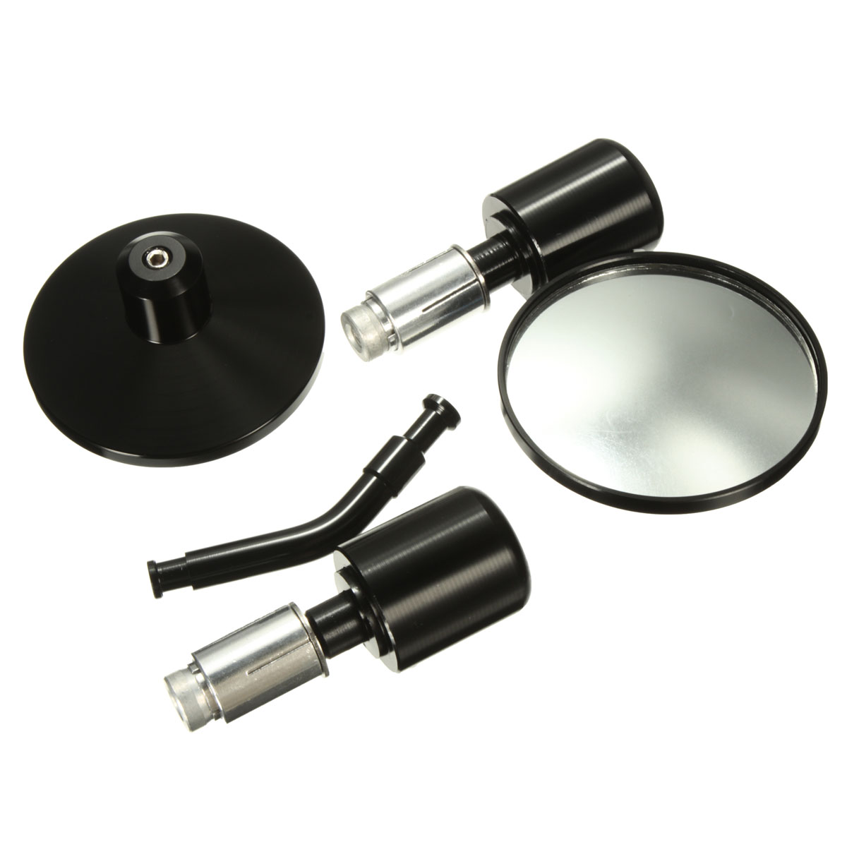 78-Inch-22mm-Handlebar-End-Motorcycle-Review-Mirrors-Black-For-Honda-25910