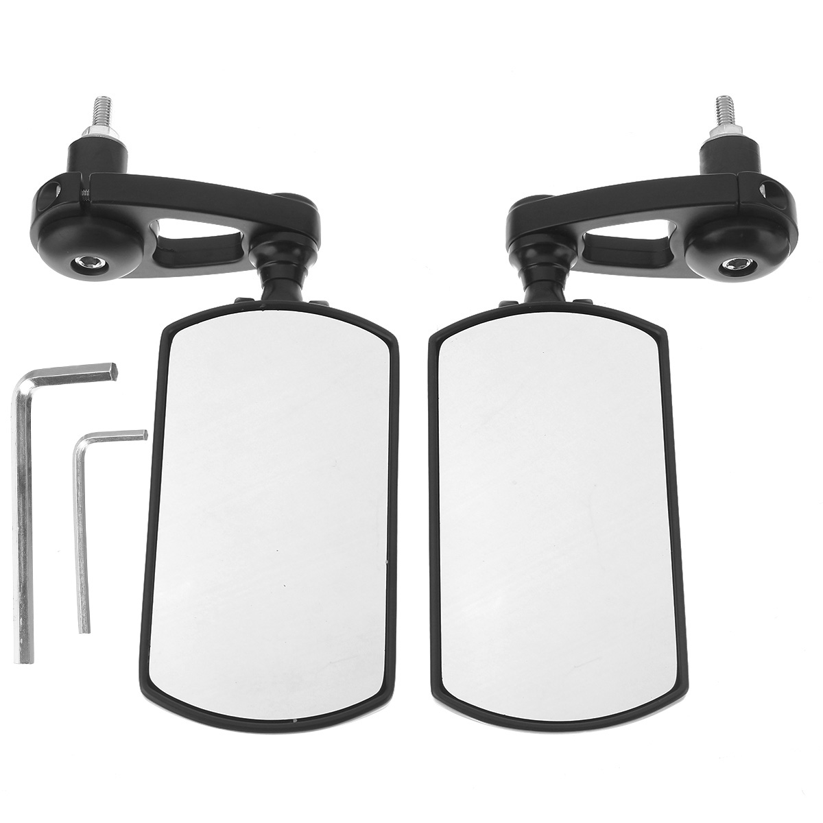 78-Inch-Foldable-Motorcycle-Handle-Bar-End-Mirrors-Rearview-Side-Black-Metal-1711881